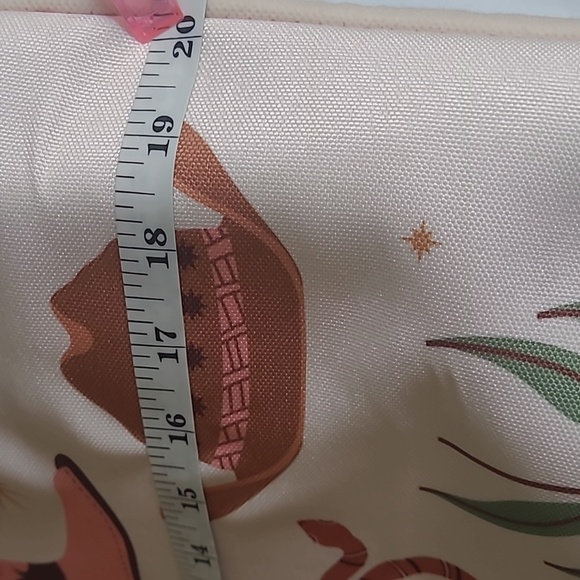 Weston Womens Themed Rope Handle Tote Bag Minor signs Of Wear . Shown in photo. - Picture 11 of 12